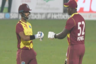 Brisk half-centuries from Nicholas Pooran and skipper Rovman Powell powered hosts West Indies outclass a resources less Australian side by 35 runs in the high scoring warm-up game ahead of the T20 World Cup 2024 at Port of Spain in Trinidad on Thursday.