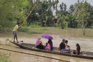 آسام میں سیلاب کی صورتحال سنگین