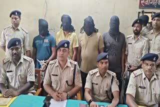 Harla police exposed gang that cut and sold new electricity towers in Bokaro