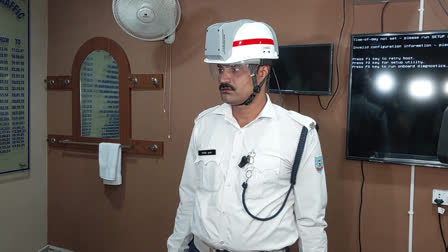 Traffic police personnel will wear AC helmets while on duty in Ranchi