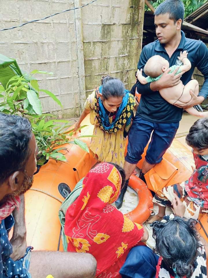 Two lakh people of nine districts of Assam effected by floods