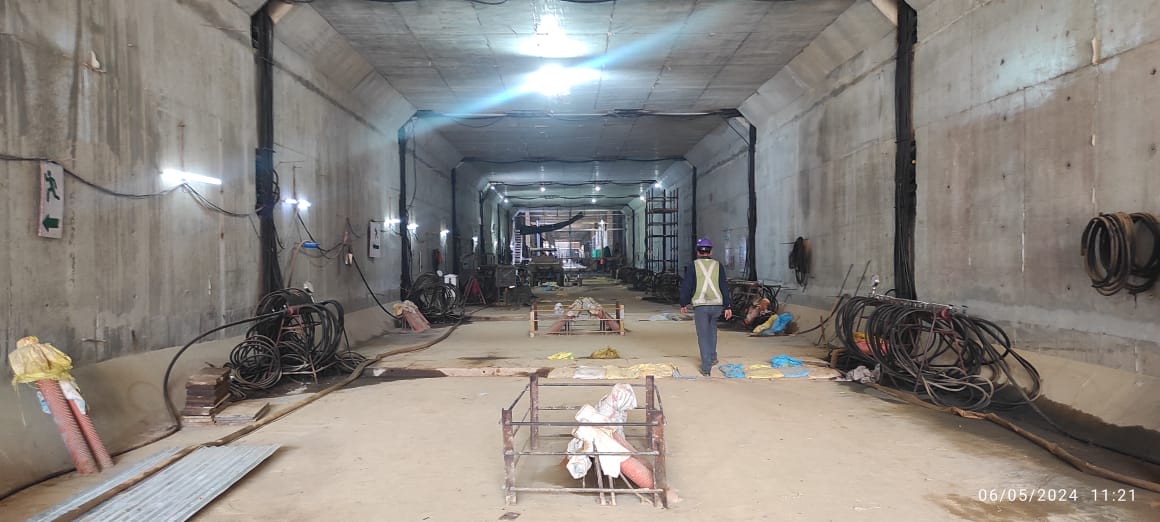 Namma metro  tunnel constructed  box pushing technology  Bengaluru