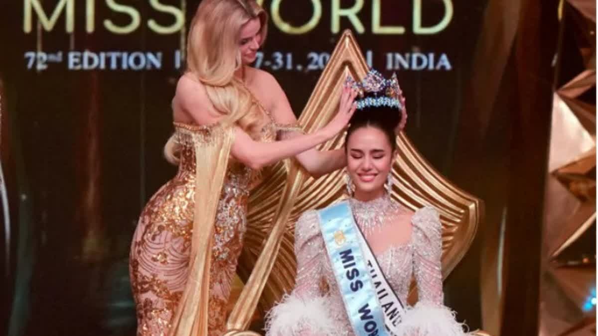 Thailand's Opal Suchata crowned Miss World 2025