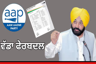 ਆਪ 'ਚ ਵੱਡਾ ਫੇਰਬਦਲ