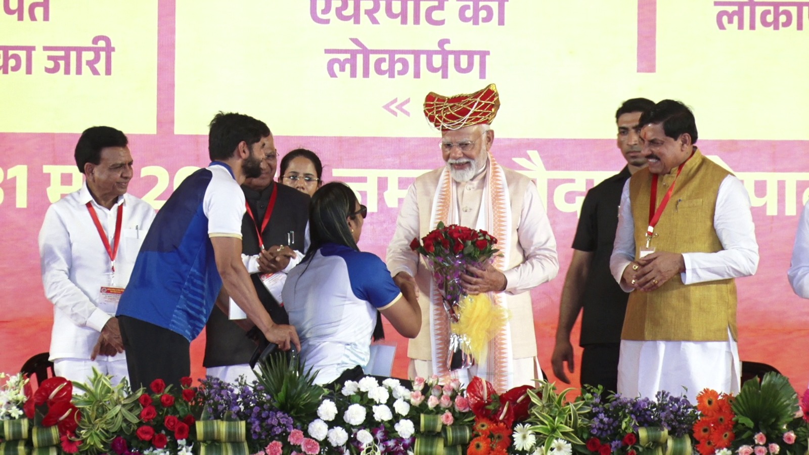 Prachi Yadav met PM Modi