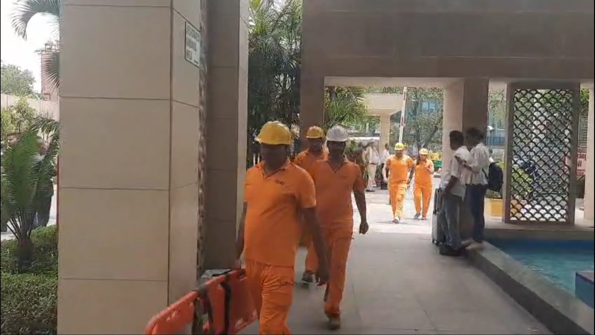 jaipur hotel received bomb threat dog squad team reached spot