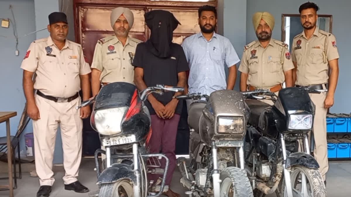 One thief caught with 3 stolen motorcycles, police warning, bad elements will not be spared