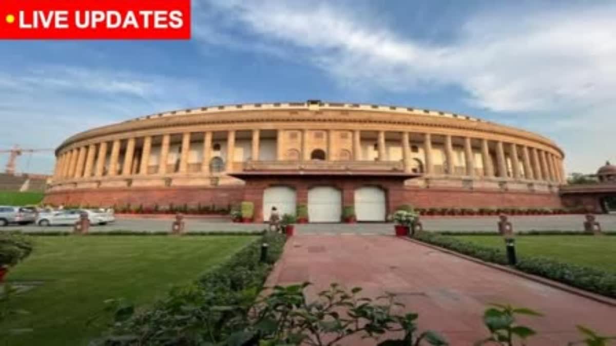 parliament monsoon session 2023 live updates debate on manipur issue