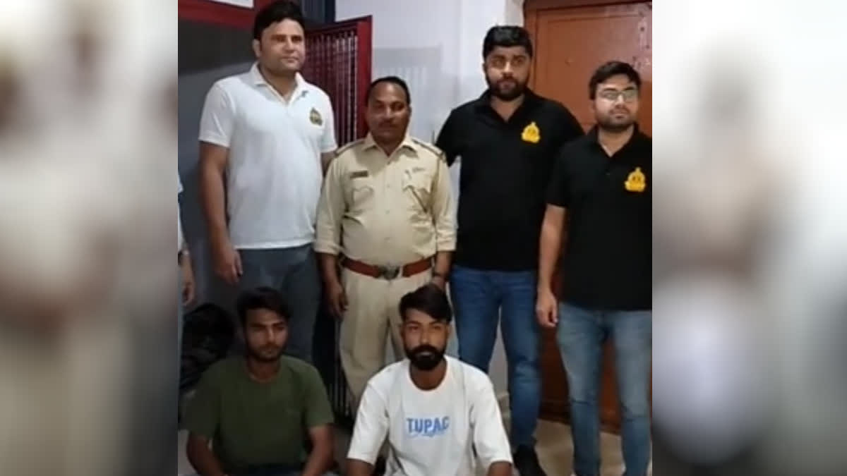 2 kg 700 gram illegal opium seized in parking of Shri Sanwaliya Seth parking, 2 youth arrested