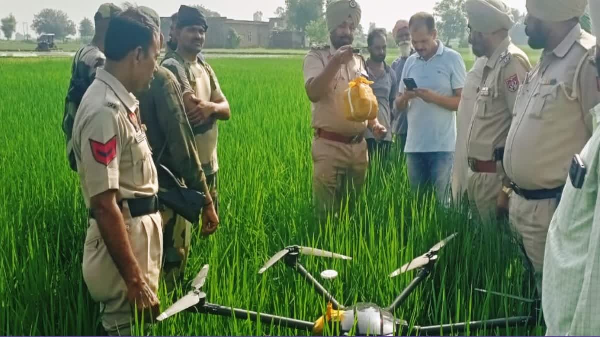 drone along with heroin in Tarn Taran