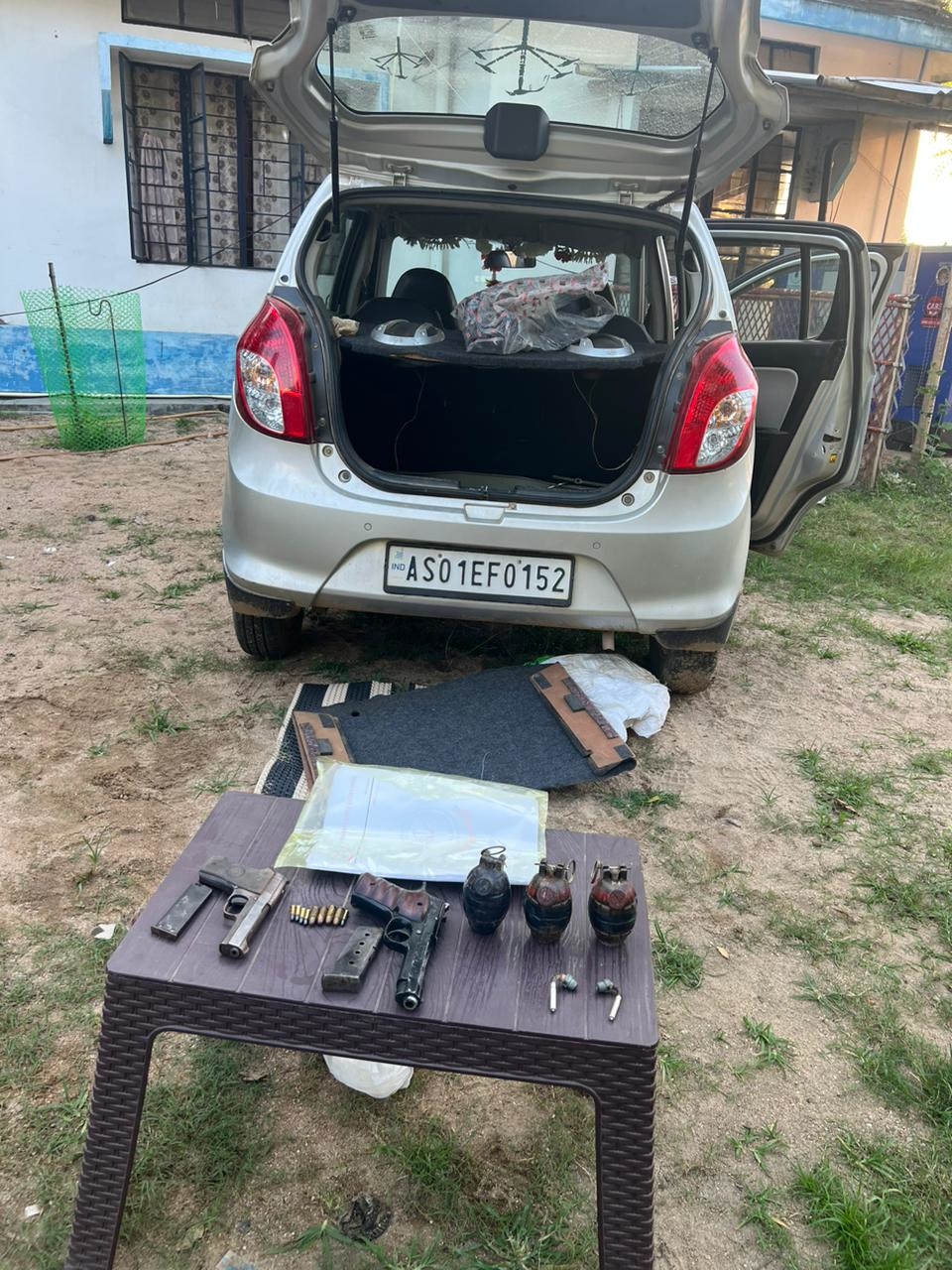 Huge Quantity of Arms Ammunition Recovered