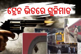 RPF constable opened fire inside a moving Train