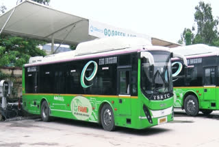 Launch of electric buses