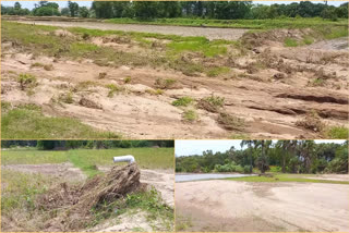 Sand Dunes in Crop Lands Karimnagar