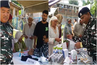 crpf 183 Battalion-organised-free-medical-camp-in-pulwama