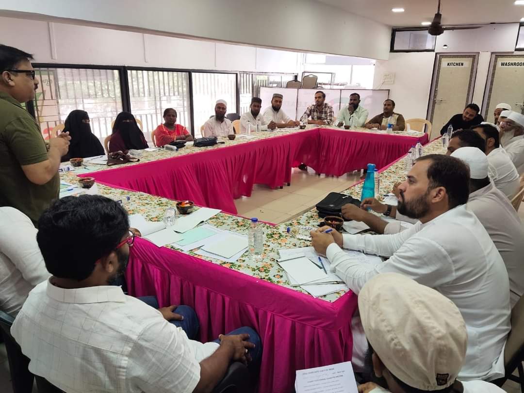 سوشل ڈیموکریٹک پارٹی آف انڈیا نے احمد آباد میں منعقد کی میٹنگ