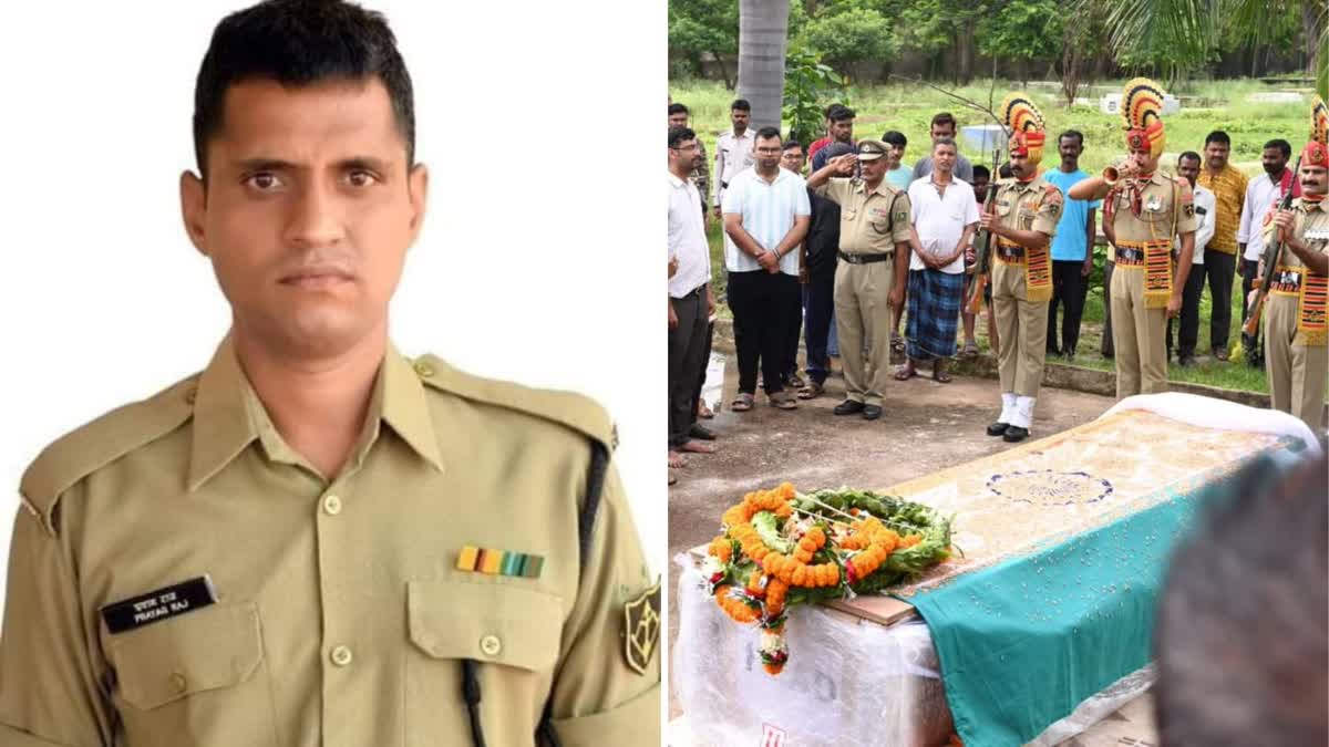 Last farewell to Bemetara BSF jawan