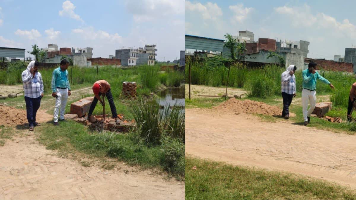 lucknow property yogi government bulldozer evacuated real estate land price in hindi