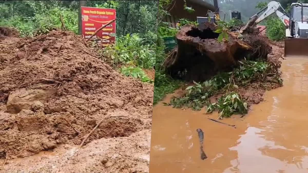 LANDSLIDE IDUKKI  അഞ്ചുരുളിയിൽ മണ്ണിടിച്ചിൽ  ഇടുക്കി അഞ്ചുരുളിയിൽ മണ്ണിടിച്ചിൽ  Latest News In Kerala