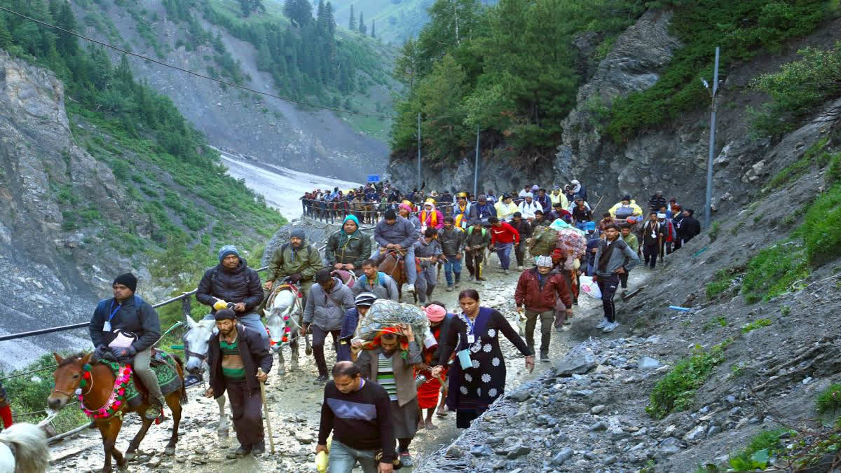 2024 Amarnath Yatra so far breaking last years entire Yatra darshana record