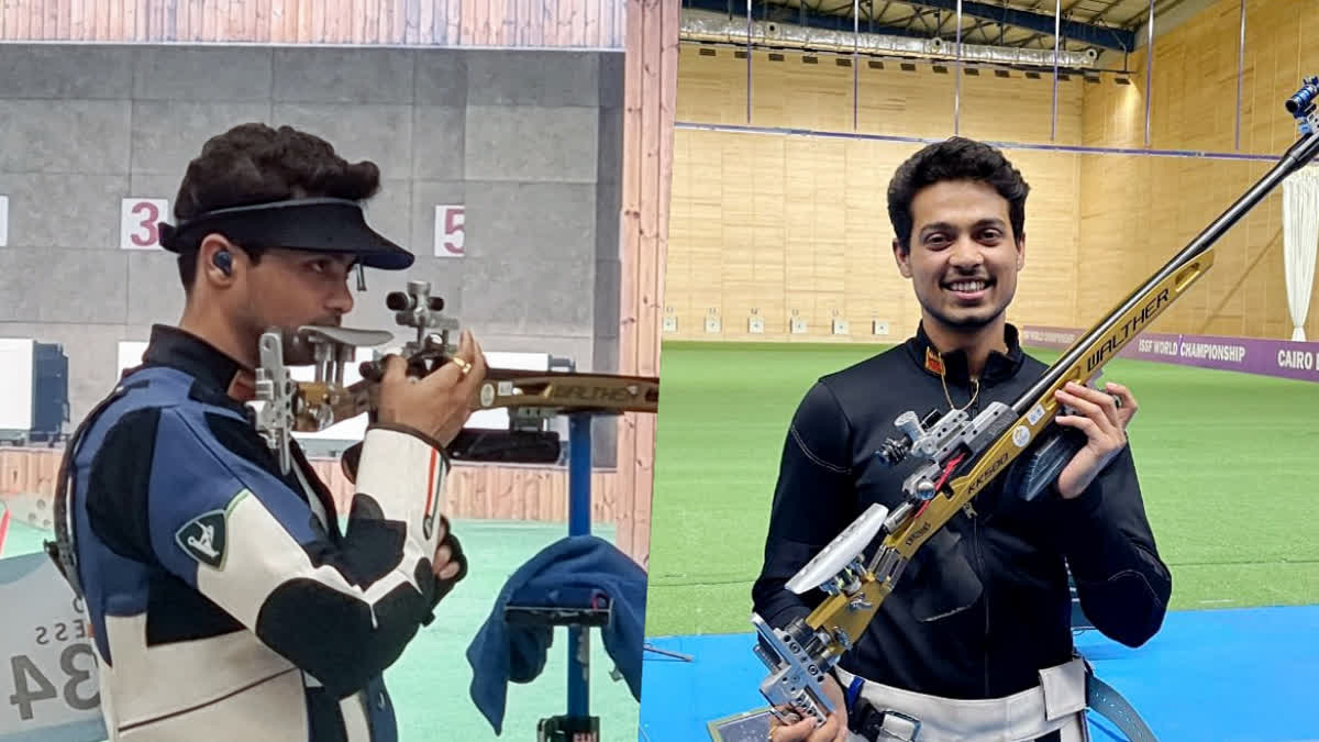 Shooters Aishwarya Pratap Singh Tomar and Swapnil Kusale have qualified for the Men's 50m Air Rifle 3 Position final. The duo qualified for the summit event after finishing XX place in the qualification round of the ongoing Paris Olympics 2024 on Wednesday.