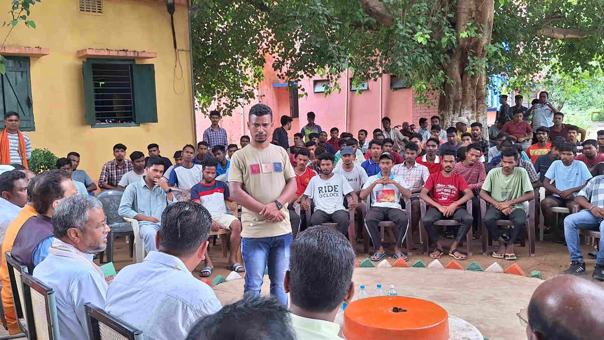 Babulal Marandi in KKM College