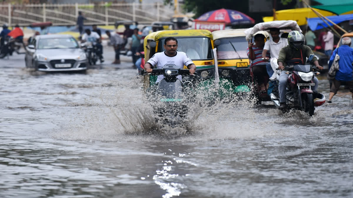 Parts Of UP Vidhan Sabha Building Flooded After Rain Spell During Monsoon Session