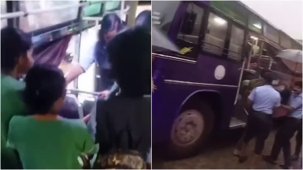 The bus driver saved the student's life