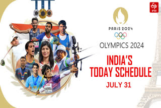 31 July India Olympics Full schedule