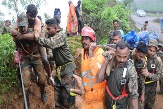 WAYANAD LANDSLIDE RESCUE  വയനാട് ഉരുൾപൊട്ടൽ രക്ഷാദൗത്യം  CHOORALMALA LANDSLIDE RESCUE  WAYANAD LANDSLIDE UPDATES