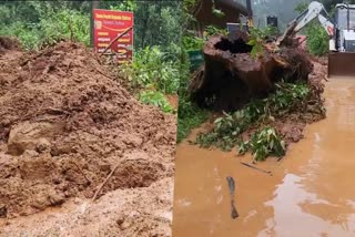 LANDSLIDE IDUKKI  അഞ്ചുരുളിയിൽ മണ്ണിടിച്ചിൽ  ഇടുക്കി അഞ്ചുരുളിയിൽ മണ്ണിടിച്ചിൽ  Latest News In Kerala