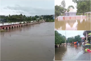 HEAVY RAINS  KABINI AND KRS DAM  FLOOD SITUATION  MYSURU