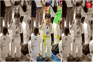 Trinabh Das in International Karate Championship