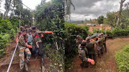 WAYANAD LANDSLIDES  ARMY INTENSIFIES RESCUE  RESCUE BY INDIAN ARMY  വയനാട് ഉരുൾപൊട്ടൽ രക്ഷാപ്രവർത്തനം