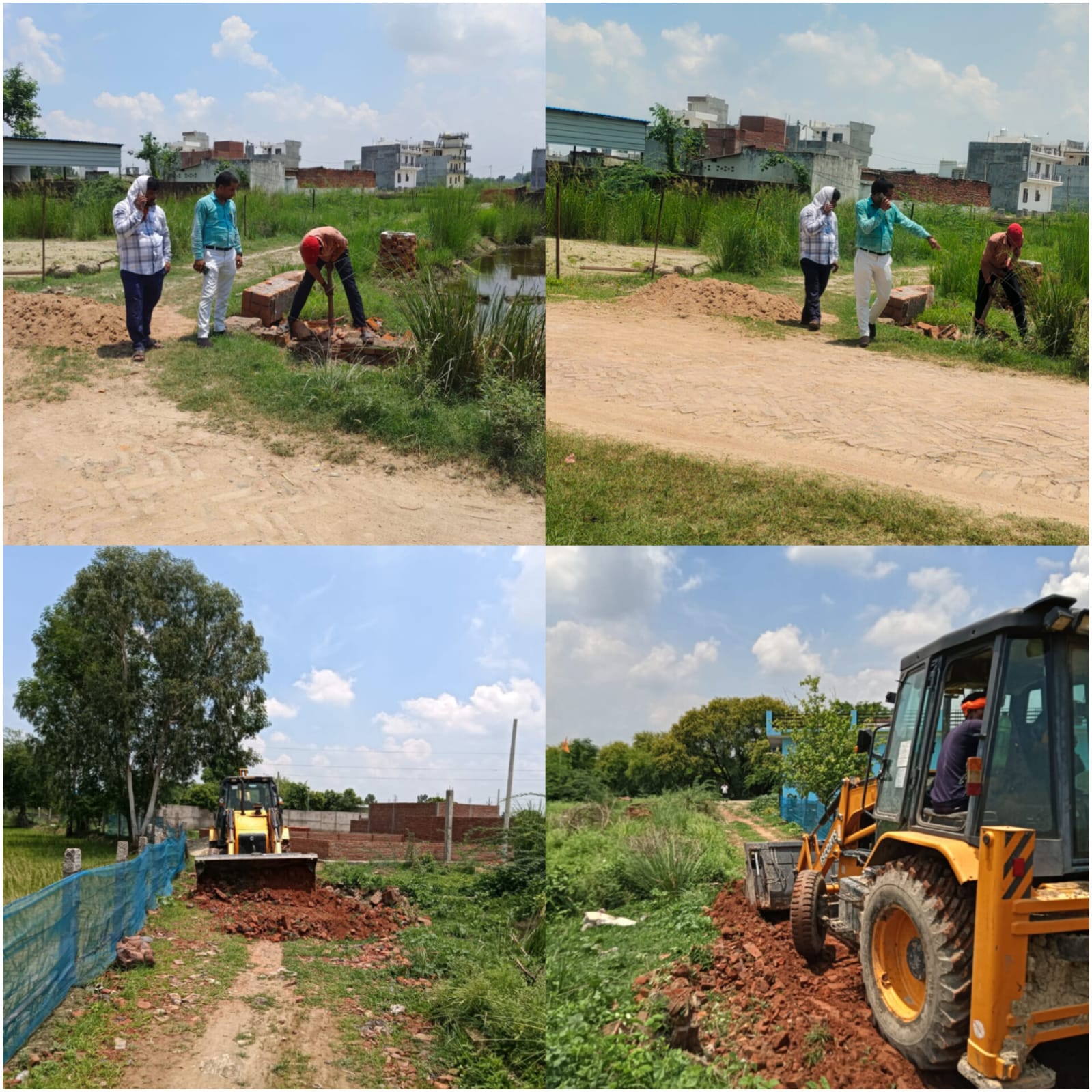 lucknow property yogi government bulldozer evacuated real estate land price in hindi