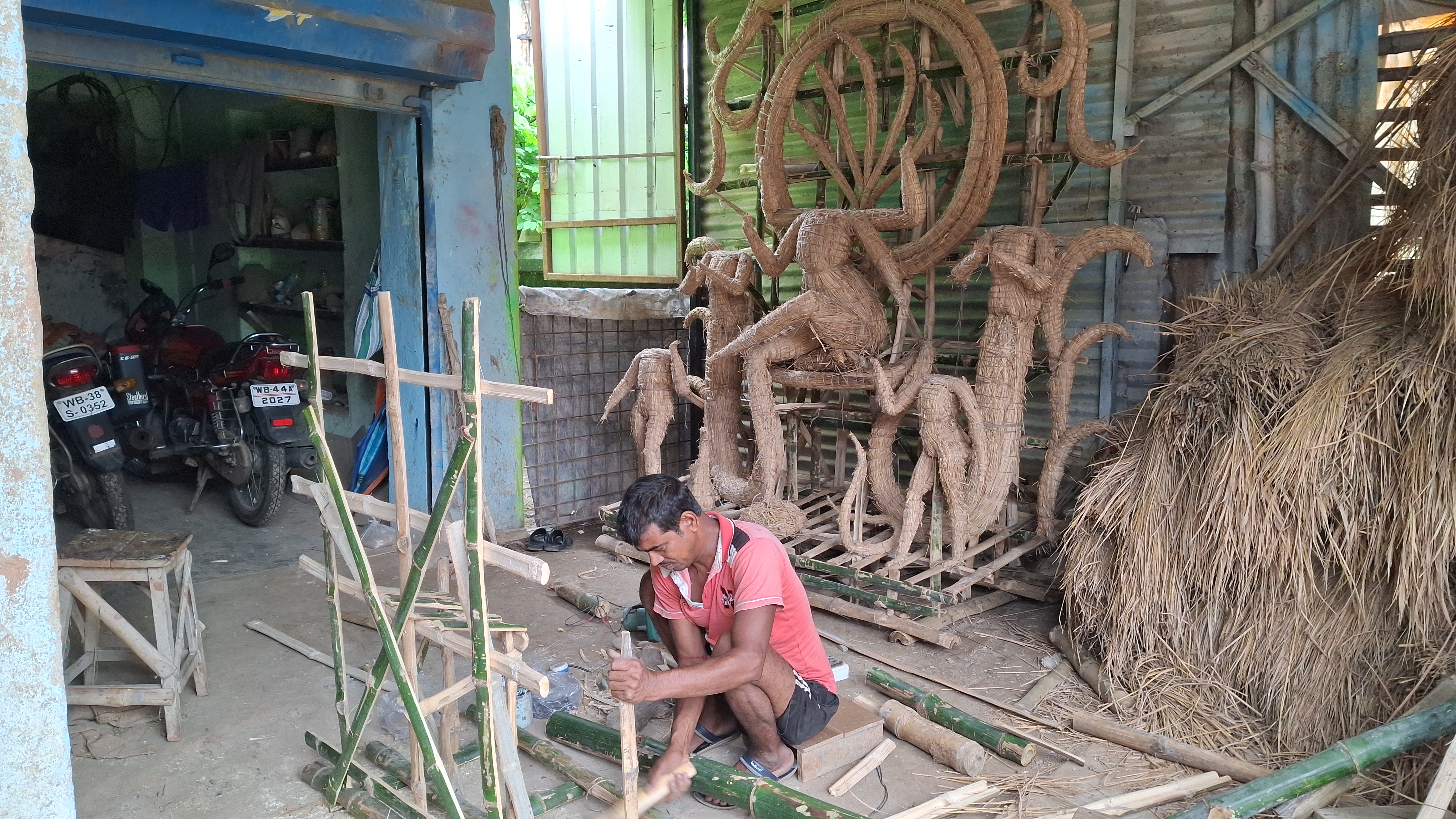 Durga idol