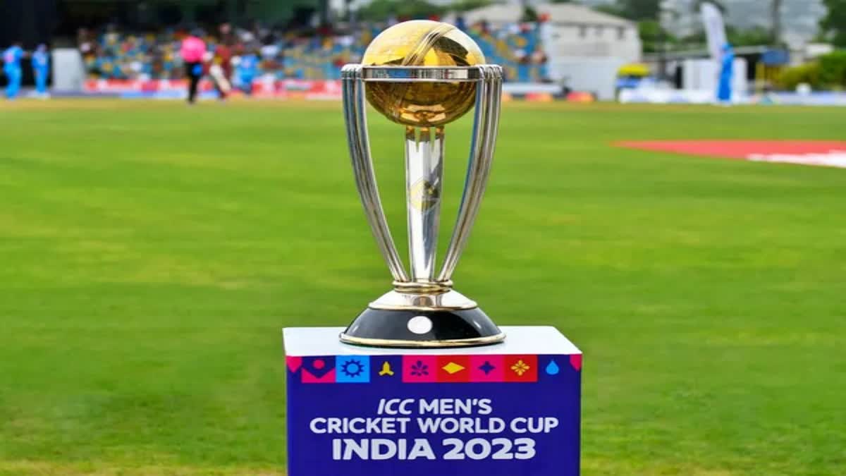 CWC Tickets for India matches  Chennai Delhi and Pune are on sale today  ICC Cricket World Cup  ಭಾರತದ ಪಂದ್ಯಗಳ ಟಿಕೆಟ್​ ಮಾರಾಟ ಶುರು  ದೆಹಲಿ ಮತ್ತು ಪುಣೆಯಲ್ಲಿ ನಡೆಯಲಿರುವ ಭಾರತದ ಪಂದ್ಯ  ಐಸಿಸಿ ಜೋರಾಗಿಯೇ ಪ್ರಚಾರ  ಭಾರತದಲ್ಲಿ ವಿಶ್ವ ಕ್ರಿಕೆಟ್​ ಜಾತ್ರೆ ಶುರು  ಟಿಕೆಟ್‌ಗಳು ಗುರುವಾರ ರಾತ್ರಿ 8 ರಿಂದ ಪ್ರಾರಂಭ