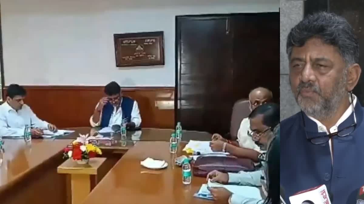 Kaveri Issue: Deputy CM DK Shivakumar meeting with legal experts and officials in Delhi