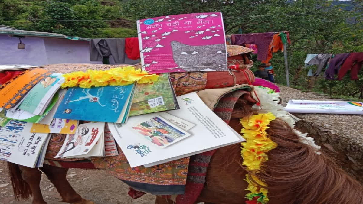 Ghoda Library: Riding through challenges to illuminate young minds in Nainital's remote villages
