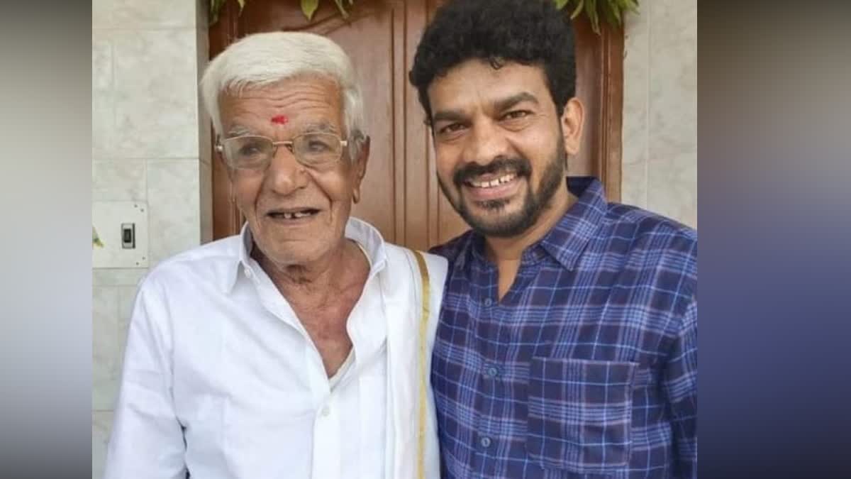 Comedian Shivaraj KR Pete father passed away