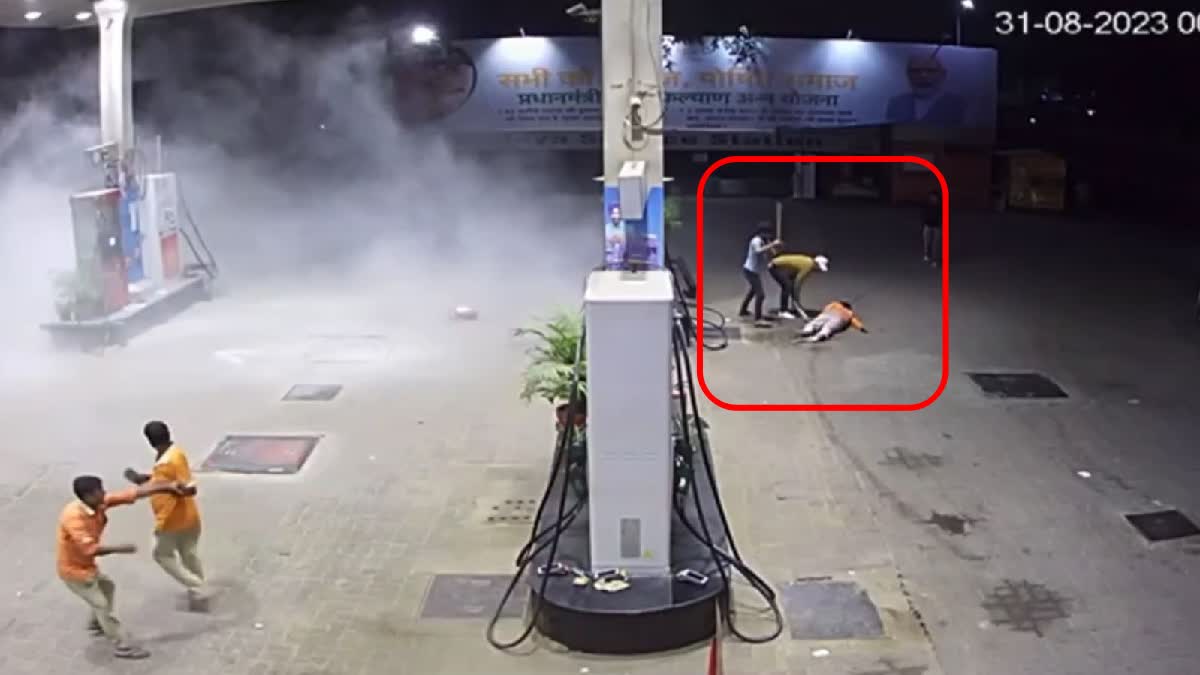 CNG Pump Salesman Beaten in Gurugram