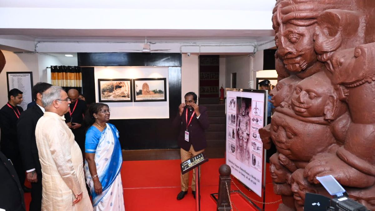 President Droupadi Murmu Chhattisgarh Visit