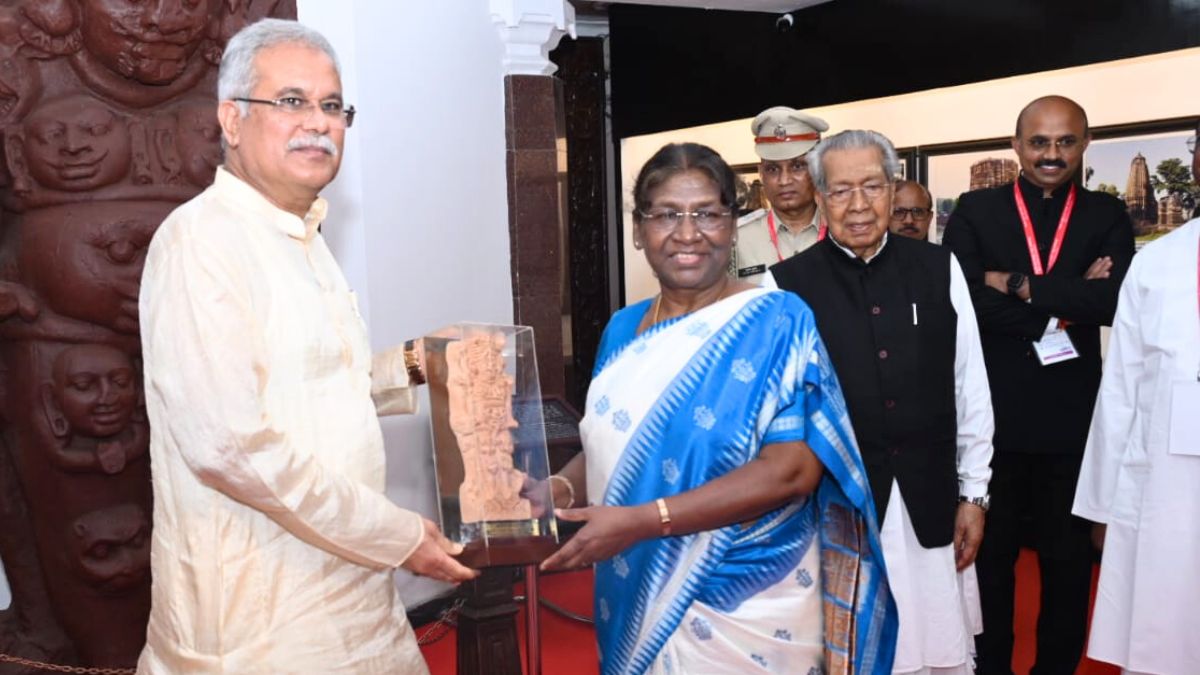 President Droupadi Murmu Chhattisgarh Visit