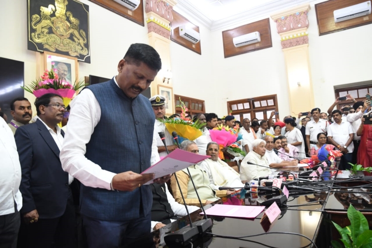 Umashree, Sitaram, Sudham Das sworn as Legislative Council members