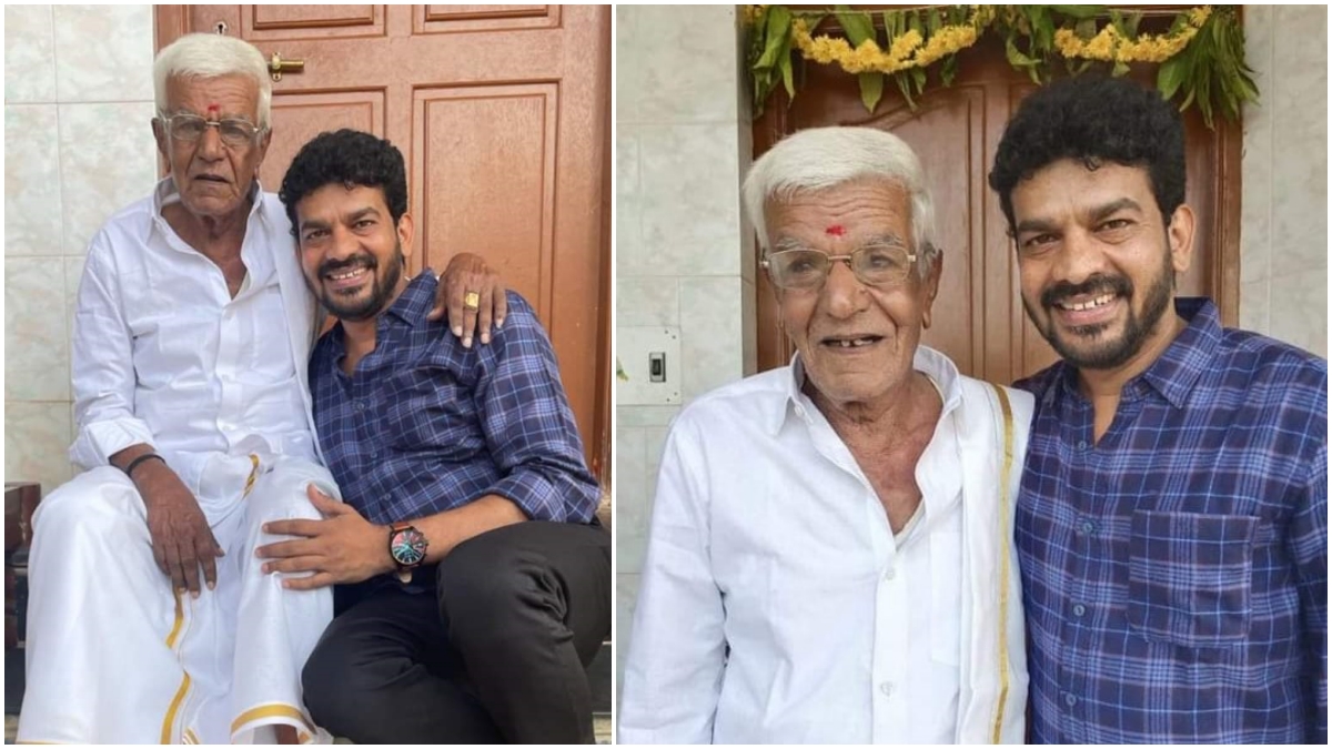 Comedian Shivaraj KR Pete father passed away