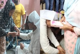 rewa Muslim women tied rakhi to Janardan Mishra