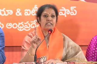 BJP President Purandeswari on Sajjala Ramakrishna