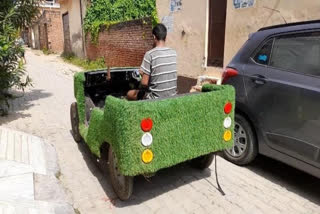 Man makes 100% eco-friendly vehicle in Meerut, costs Rs 45,000