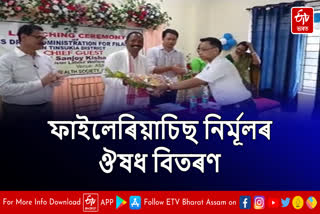 Distribution of filariasis medicines in Tinsukia