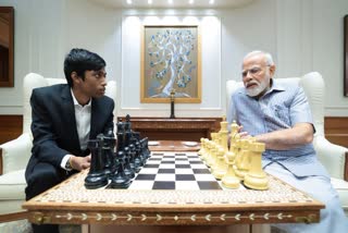 R Praggnanandhaa meets PM Narendra Modi